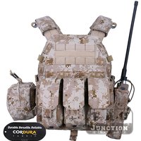 L LBT-6094 Men's AOR1 Color Tactical Combat Vest MOLLE Modular Plate Carrier with Pouches Tactical Vest for Men