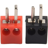 2-Pin DIN Hi-Fi Speaker Plug Connector For Terminating Speaker Cables Electrical Equipment Plug Connector Wire Connectors
