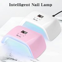 Trapezoidal Nail Dryer UV Led Nail Lamp Sensor/ LCD Display Professional Led Nail Lamp 9SPro Gel Nail Lamp Manicure Tool