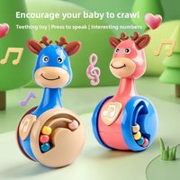 1pc tumbler Baby Toys 6 to 12 Months, Tumbler Wobbler Toys for Infant Boy Girl - Perfect for Learning to Climb & Early Education