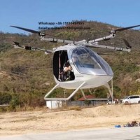 SHUIMAN JINSHAN Safe Stable Manned Electric EVTOL Human Passenger Dron Ultra Light Aircraft Durable Personal Airplane 36km/h