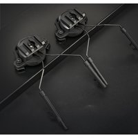 AliExpress NONE Universal Helmet Headset Mount - 19-21mm Rail Adapter - for Outdoor Comms & Cycling Radios