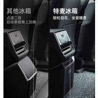 new 3.6L Cooler & Heater Refrigerator Car Freezer Fridge Portable Rear Seat Refrigerator for Tesla Model Y Juniper 2026 2025