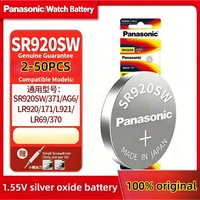 Panasonic SR920SW Watch Battery 371 Silver Oxide Battery Suitable for Men LR Universal AG6 SR921