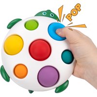 Squeeze Push Pop Toys Kids Finger Press Toys Education Intensive Training Fidget Toys Infant Montessori Colorful Sensory Toys