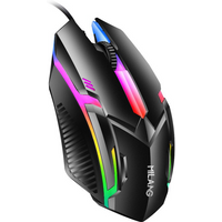 Gaming Mouse Wired M3 Colorful Glowing Electric Office Game USB Mice Laptop Accessories