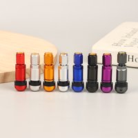 4Pcs Aluminum Alloy Car Tubeless Wheel Tyre Valve Durable Professional Car Tire Accessories Stem Round Bottom Hex Cap Car