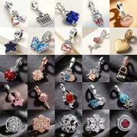 925 Silver Exquisite And Compact Gift Box, Lollipop Ppendant Beads Fit Well, European Bracelet Necklace DIY Jewelry Accessories