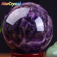 1PC Natürliche Traum Amethyst Ball Poliert Massage Kugel Ball Reiki Healing Room Decor Kristall Handwerk Stein Globus Souvenirs 4-7cm