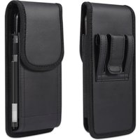 Nylon Magnetic Waterproof Phone Belt Clip Case For iPhone 17 16 15 14 13 12 11 Pro Max XS SE 8 Plus Men Waist Bag Holster Cover