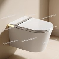 High quality space saving hanging wall mounted intelligent bathroom water closet toilet automatic wall hung smart toilet