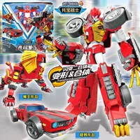 2 IN 1 Tobot GD Cyclone Hawk Transforming Robot to Vehicle Toy Korea Cartoon Brothers Anime Tobot Transformation Car Toys