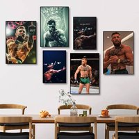 ufc Conor McGregor Paper Print Home Living Room Bedroom Entrance Bar Cafe Art Painting Decoration