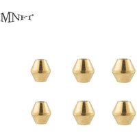 30Pcs Brass Fishing Spinner Bead Lure Making Freshwater Walleye Rig Spinnerbait Inline Spinner Tail Spinner Trout Bass Perch