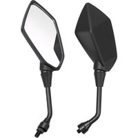 AliExpress NONE 2Pcs/Pair Motorcycle Rearview Mirror Scooter E-Bike Rear View Mirrors Bicycle Handlebar Mirror 10mm Mirror Rear View Universal