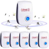2026 New Ultrasonic Rat Mosquito Repellent Killer Plug-in Pest Control Safe Effective for Home Garden Indoor Outdoor Insect