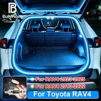 For Toyota RAV4 2013-2025 car trunk light bar, Car interior atmosphere light, Rear Trunk Plug and play LED Lamp Car Accessories