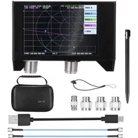 NanoVNA SAA-2N VNA Antenna Analyzer Metal Case 4inch Display 50KHz -3GHz Vector Network Analyzer HF VHF UHF Nano VNA 3000mAh