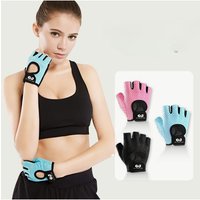 AliExpress NONE Outdoor Sports Fitness Gloves for Men and Women, Gym Training, Anti Slip and Wear-resistant Yoga Cycling, Half Finger Gloves