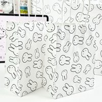 Kawaii Miffy Cute Gift Bag Ins Style Large Capacity Tote Bag Exquisite Gift Paper Bag Gift Toy for Girl