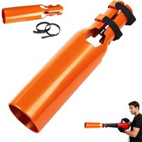 Leaf Blower Booster Universal Leaf Blower Extension Nozzle Attachment Cordless Leaf Force Air Booster for 2–4 Inch Blower Tubes