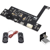 Jetson Nano USB Audio Codec Module Drive-free Sound Card Built-In Microphone Speaker Header for Jetson Nano 2GB B01