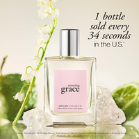 philosophy amazing grace bergamot Grace Lavender Grace eau de toilette - bright & floral perfume - with notes of bergamot, lily of the valley & musk - long lasting fragrance