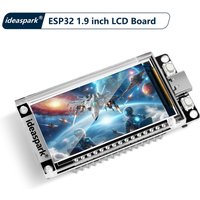 ideaspark® ESP32 16MB Development Board 1.9in ST7789 170x320 TFT LCD Display,WiFi+BL Module,CH340,Type-C for Arduino Micropython