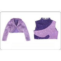 Halloween Cosplay Costume Zootopia Shakira Long Sleeves Bodysuit Coat Suit Theme Party Role Playing Outfits for Adult Women