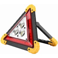 30W Multifunction Car Breakdown Emergency Safety Triangle Stop Sign with Red LED Warning Light LED Triangle Light Car Stop Sign