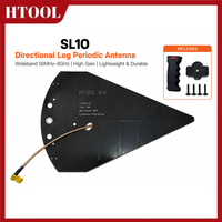 Antenne SL10 50 MHz~6 GHz, antenne de mesure directionnelle logarithmique périodique avec poignée, antenne portable à large bande HTOOL