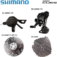 Shimano CUES U8000 Groupset SL-U8000 11R shifter RD-U8000 11S Rear Derailleur CS-LG400 11-50T Cassette CN-LG500 Chain FOR MTB