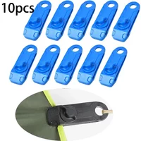 10PCS Heavy Duty Camping Tarp Clips Clamp Canvas Lock Grip Tent Fasteners Clips Pool Awning Bungee Cord Car Tighten