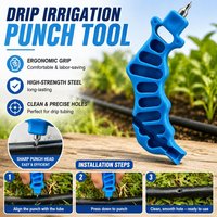3mm/4mm Drip Hose Punch PE Pipe Hole Punch Drip Irrigation Landscaping Micro-spray Nozzle Dripper Puncher Insertion Tool