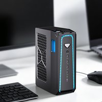Msecore Intel Core i9-14900KF RTX5070 Dedicated Card Liquid Cooling Mini PC Windows 11 Gaming Desktop Computer DDR5 NVME WIFI6E