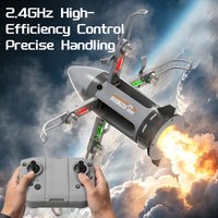 New Dongfeng 5C Missile UAV Lighting Spray Remote Control Aircraft UAV Remote Control Helicopter Children's Toy Gift