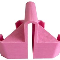 Dual Perspective Tennis Net Camera Mount Secure Clip-On 3D Printed Phone Action Holder Net Mounted Portable Clamp