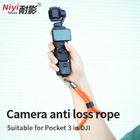Osmo Pocket 3 Camera Wrist Strap Anti-lost Rope for DJI Pocket 3 Gimbal Camera Accessories Hand Rope with 1/4 Screw