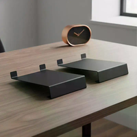 Heavy Duty Metal Stand for Speakers - Anti-Slip Desktop Mount with Hidden Installation, Secure Studio Monitor Support