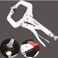 11 Inch Steel C Clamp Vise Grip Locking Welding Pliers Wood Tenon Locator Tool Tools Herramientas De Mano Ferramentas Man