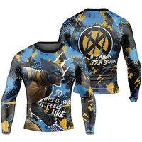 AliExpress BEAST KINGDOM 2026 Fashion Sports Cycling Long Sleeve, Hero Series Printed Long Sleeve Sportswear, Off Road Sunscreen Cycling Clothing