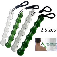 Massage Stick Smooth Thornless Meridian Acupoint Sticks Muscle Relaxation Suitable For Shoulders Neck Hips Jade Massager