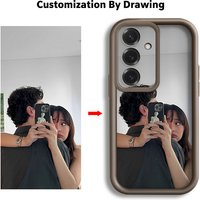 DIY Personalized photos Customized Frosted Case For Samsung Galaxy S21 S22 S23 S24 S25 A56 A55 A36 A33 Ultra 5G back cover cases
