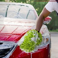 2pcs car wash gloves, car wash brush, car maintenance tools, also suitable for household use and cleaning