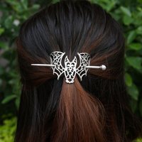 Retro Gothic Bat Hair Clip Viking Style Hair Stick Fashion Gothic Hair Accessories Party Accessories Mother's Day Birthday Gift