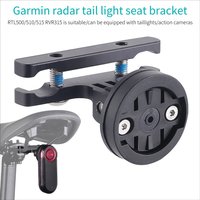 AliExpress TOOPRE Aluminum alloy lamp holder for bicycle saddle rail mounting bracket, suitable for Garmin Varia series rear tail light racks