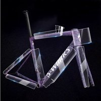 AliExpress NONE Universal Bike Protective Film Road Bike MTB Frame Scratch-Resistant Protector Bike Sticker MTB Guard TPU Bicycle Protector