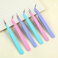 2pcs Tweezers Creative Color Clip for DIY Decroative Journal Diary Scrapbook Sticker Tool Back To School Student Supply