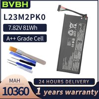 BVBH L23M2PK0 Nowy akumulator 81wh/10360mAh o zwiększonej pojemności L23B2PK0 do Lenovo Legion Go 8APU1 Przenośny Konsola Gamingowa 83E10000US