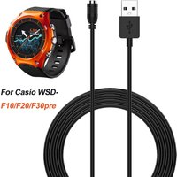 USB Charger Cable Smart Watch Accessories Fast Charging Cable Smartwatch Charger Cord for WSD-F10 WSD-F20 WSD-F30 Pro-trek F21